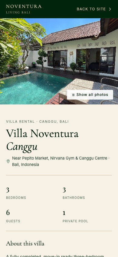 Villa Noventura